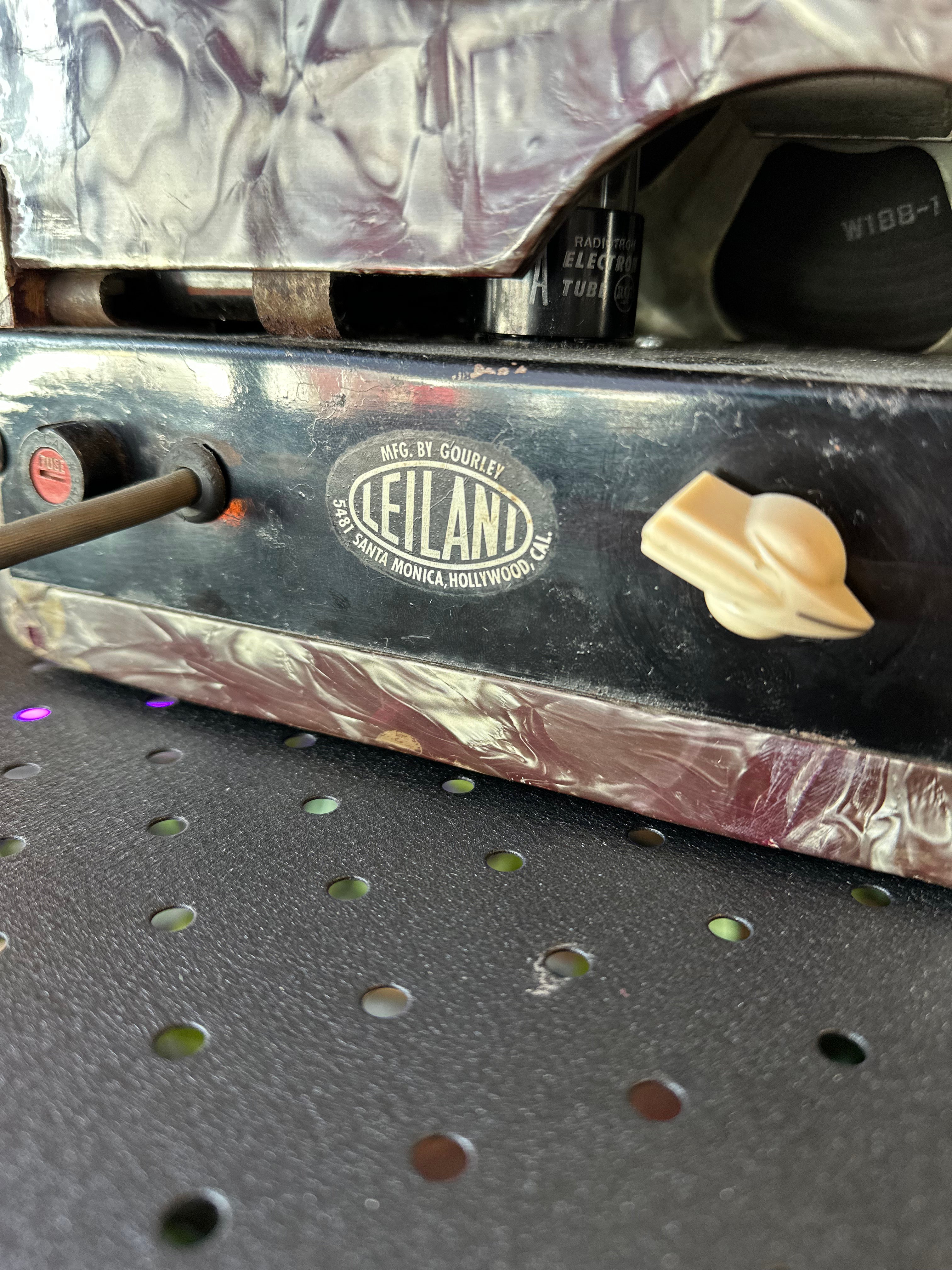 Leilani | 5w Valve Amp | 1940s | Black Pearl Finish | Vintage Leilani | 5w Valve Amp | 1940s | Black Pearl Finish | Vintage